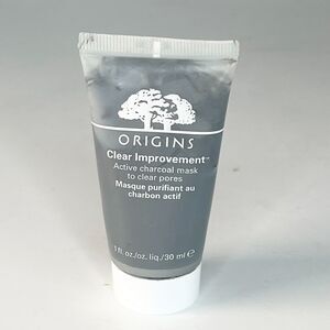 Origins Clear Improvement Charcoal Mask Clear Pores Travel 1 fl oz 30ml New